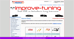 Desktop Screenshot of improve-tuning.nl